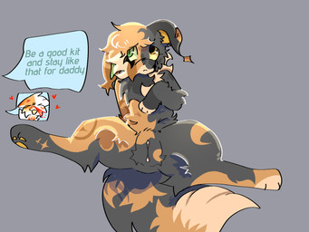 age_difference bad_parenting blood blush bodily_fluids eyes_closed female feral forced forced_exposure fur genitals green_eyes green_sclera hair heart_symbol heterochromia looking_aside nosebleed orange_spots out_of_frame simple_background spots tail text toony vulva white_body white_fur yellow_eyes yellow_sclera young young_female tempestpaw warriors_(book_series) bayshine_(warriors) moonpaw_(warriors) calico_cat chimera_cat domestic_cat felid feline felis mammal 4:3 digital_media_(artwork) english_text hi_res daughter_(lore) father_(lore) father_and_child_(lore) father_and_daughter_(lore) incest_(lore) parent_(lore) parent_and_child_(lore) parent_and_daughter_(lore)