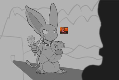 4_fingers balls big_balls big_penis duo feet fingers genitals huge_balls huge_penis humanoid_genitalia humanoid_penis hyper male nude penis shortstack simple_background smile tail teeth toes vezerem terraria demon fire_imp_(terraria) humanoid imp hi_res