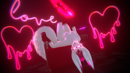 anthro chair female furniture looking_at_viewer love lying neon_lights nude nude_anthro nude_female on_back playful pose posing_nude solo tail teasing nafryti nafryti_nosferatu canid canine fox mammal rexouium 16:9 3d_(artwork) 4k absurd_res digital_media_(artwork) hi_res widescreen
