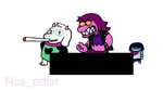 :| angry anthro armband blue_body bracelet clothed clothing comedic_fart drugs explosion eyewear fart female fur glasses group horn humor jewelry male marijuana purple_body simple_background slap smug sound_effects spiked_armband spiked_bracelet spikes text trio white_background white_body white_fur ncs sound_warning deltarune mario_smoking_weed ralsei_smoking_blunt undertale_(series) kris_(deltarune) ralsei susie_(deltarune) bovid caprine dinosaur goat human mammal prehistoric_species reptile scalie 16:9 2021 2d_animation animated english_text short_playtime signature sound webm widescreen