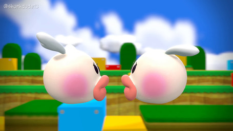 blush duo eyes_closed female female/female french_kissing kiss_on_lips kissing lips sound_effects thick_lips tongue tongue_out wings skunkdude13 mario_bros nintendo super_mario_galaxy smeech 16:9 3d_(artwork) 3d_animation animated digital_media_(artwork) hi_res high_framerate short_playtime sound source_filmmaker_(artwork) video widescreen