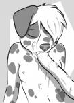breasts canine cub cum cum_in_mouth cum_inside dalmatian dog eyes_closed female greyscale hair_over_eye hi_res mammal messy monochrome navel nipples nude oral solo tentacle_sex tentacles topless vannie young
Rating: Explicit
Score: 17
User: Jatix
Date: March 14, 2014