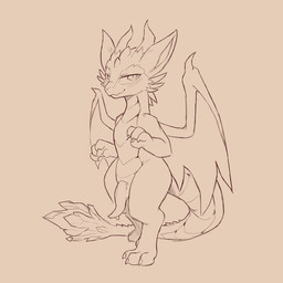 animal_genitalia anthro biped blush bodily_fluids closed_smile erection fingers genital_fluids genital_slit genitals horn looking_at_viewer male mouth_closed penis precum pupils simple_background slit_pupils smile solo tail wings cold-blooded-twilight mythology dragon mythological_creature mythological_scalie scalie hi_res