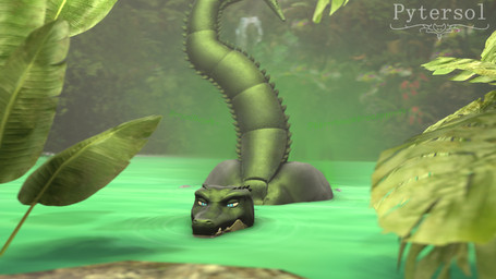 anthro bathing big_butt butt death fart fart_cloud fart_fetish farting_on_another farting_underwater female gas gassy plant solo swamp swimming water pytersol petruz_(modeler) crocodile_(petruz) alligator alligatorid aquatic crocodile crocodilian fish reptile scalie 16:9 3d_(artwork) digital_media_(artwork) hi_res widescreen