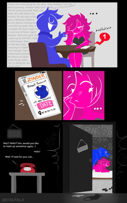 ambiguous_penetration anthro anthro_penetrating anthro_penetrating_female anthro_penetrating_human cellphone clothing dialogue dress duo electronics female female_human female_penetrated greeting human_on_anthro human_penetrated interspecies male male/female male_penetrating male_penetrating_female male_penetrating_human obscured_penetration onomatopoeia penetration phone plap sex smartphone sound_effects text evilpala canid canine canis human humanoid mammal wolf absurd_res comic english_text hi_res