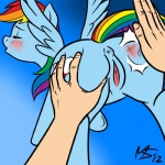 ambiguous_gender anus back_turned bestiality blue_background blue_fur blush butt butt_grab disembodied_hand duo equine eyes_closed female feral first_person_view friendship_is_magic fur gradient_background hair horse human interspecies mammal megasweet multi-colored_hair my_little_pony no-ink open_mouth pegasus plain_background pony pussy rainbow_dash_(mlp) rainbow_hair reddened_butt signature spanking spread_pussy spread_wings spreading wing_boner wings
Rating: Explicit
Score: 12
User: Robinebra
Date: January 07, 2012