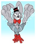 anthro bodily_fluids feet foot_fetish foot_focus male mascot musk smelly smelly_feet solo sweat sweaty_feet toony wootmaster finding_frankie frankie_(finding_frankie) lagomorph leporid mammal rabbit hi_res