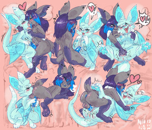 4_toes anal anthro anus aroused balls blush bodily_fluids breast_grab breast_play breasts butt claws cum cum_drip cum_in_vagina cum_inside curling_toes dripping duo ear_piercing ear_ring ejaculation fangs feet female female_rimming_male fingering from_front_position genital_fluids genitals hand_on_breast handjob kissing kneeling lying making_out male male/female mating_press multiple_sketches nipple_piercing nipples nude nude_anthro nude_female nude_male on_back on_front on_side open_mouth open_smile oral pawpads paws penetration penile penis piercing rimming ring_piercing saliva saliva_on_tongue saliva_string sex sitting smile spread_legs spreading sweat teeth titfuck toe_claws toes tongue tongue_out vaginal vaginal_fluids vaginal_penetration vulva wings nihilochannel bat mammal hi_res