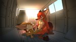 absurd_res anthro canid canine car disney duo fennec_fox finnick_(zootopia) fox frottage genitals handjob_frottage hi_res inside_car male male/male mammal nick_wilde pawpads penile penis penis_size_difference sex seyrmo sitting size_difference smile true_fox vehicle zootopia