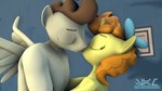 16:9 3d_(artwork) anthro anthrofied brother_(lore) brother_and_sister_(lore) digital_media_(artwork) duo equid equine female friendship_is_magic hasbro hi_res horn incest_(lore) kissing male male/female mammal my_little_pony mythological_creature mythological_equine mythology nude pegasus pound_cake_(mlp) pumpkin_cake_(mlp) senthaurekmern sibling_(lore) sister_(lore) unicorn widescreen wings