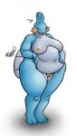 anthro anthrofied belly big_belly breasts female genitals happy nipples non-mammal_breasts nude overweight overweight_anthro overweight_female pokemorph pussy slightly_chubby smile solo wide_hips bbwpokedex eddy_okapi nintendo pokemon amphibian generation_3_pokemon mudkip pokemon_(species)