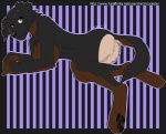 abstract_background aysu brown_eyes butt canine doberman dog female looking_at_viewer mammal mrchocolate nude pawpads paws pussy solo
Rating: Explicit
Score: 7
User: mrchocolate
Date: January 19, 2013