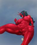 big_breasts breasts censored demon erect_nipples female hair horn human_being_bizarre long_hair lying nipple_grab nipples on_back pointy_ears pussy red_skin solo voluptuous
Rating: Explicit
Score: 6
User: chdgs
Date: February 02, 2014