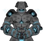 abs anthro chest_eye clothed clothing looking_at_viewer male multi_eye muscular muscular_male nipples partially_clothed pecs shirtless solo underwear underwear_only syndhart nintendo pokemon generation_7_pokemon pokemon_(species) stakataka ultra_beast hi_res