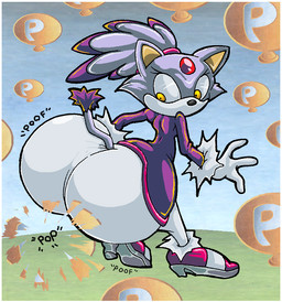 air_inflation anthro big_butt border bubble_butt butt butt_expansion clothing expansion female footwear gloves handwear huge_butt hyper hyper_butt inflation looking_at_own_butt looking_back power_balloon rear_view shoes simple_background solo white_border yellow_eyes virus-20 mario_bros nintendo sega sonic_the_hedgehog_(series) blaze_the_cat domestic_cat felid feline felis mammal 2016