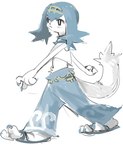 alternate_species anthro clothed clothing female furrification solo perokisu nintendo pokemon lana_(pokemon) unknown_species