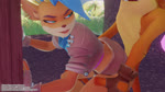 anthro anthro_on_anthro doggystyle duo female from_behind_position male male/female outside outside_sex sex laundrymom activision crash_bandicoot_(series) crash_bandicoot pirate_tawna bandicoot mammal marsupial 16:9 3d_(artwork) animated digital_media_(artwork) hi_res short_playtime sound webm widescreen