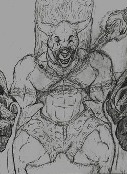 anthro bodily_fluids boxers_(clothing) chain_bondage chained_to_tree clothing crying duo eyes_closed feathers feet hands_behind_back kerchief male muscular muscular_anthro muscular_male navel neckerchief neckwear pecs plant sitting smile solo_focus tears teeth tickle_fetish tickle_torture tickling tickling_feet tree underwear animagusurreal bruce_roolan kangaroo macropod mammal marsupial hi_res