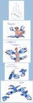 blue_body blue_cerata blue_tail breasts brown_hair cerata_(anatomy) dialogue female feral greeting group hair human_to_feral long_tail nipples shrinking size_transformation species_transformation tail text transformation strawberrytfs aeolid_nudibranch aeolid_nudibranch_humanoid aeolid_nudibranch_merfolk animal_humanoid aquatic_gastropod blue_dragon_slug gastropod gastropod_humanoid humanoid marine marine_humanoid mollusk mollusk_humanoid nudibranch nudibranch_humanoid sea_slug sea_slug_humanoid slug slug_humanoid tailed_humanoid 2020 comic english_text hi_res