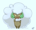 female genitals pussy solo standing event_horizon nintendo pokemon generation_5_pokemon humanoid pokemon_(species) whimsicott hi_res