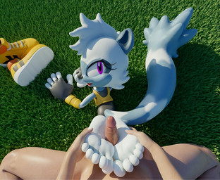 5_toes anthro duo feet female female_anthro first_person_view foot_fetish foot_grinding foot_play footjob fur grass grey_body grey_fur humanoid_feet male male/female male_human outside penile plant plantigrade purple_body purple_fur receiving_footjob_pov reverse_footjob sex shoes_removed soles toes milkmeister3d idw_publishing sega sonic_the_hedgehog_(comics) sonic_the_hedgehog_(idw) sonic_the_hedgehog_(series) tangle_the_lemur human lemur mammal primate ring-tailed_lemur strepsirrhine 2022 3d_(artwork) digital_media_(artwork)