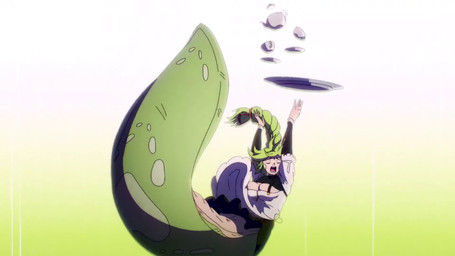 antennae_(anatomy) apode apron big_breasts black_clothing black_dress bouncing_breasts braided_hair braided_ponytail breasts cleavage clothed clothing container cup dress falling female gradient_background green_background green_body green_hair hair legless long_hair maid_uniform monster_girl_(genre) motion_lines open_mouth plate ponytail serpentine simple_background solo tea_cup teapot uniform white_apron white_clothing randomtanstudio loo_(randomtanstudio) animal_humanoid draconcopode gastropod gastropod_humanoid humanoid mollusk mollusk_humanoid slug_humanoid 16:9 2d_animation animated frame_by_frame full-length_portrait hi_res no_sound portrait short_playtime webm widescreen