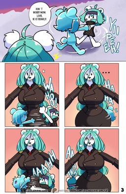 age_difference anthro big_breasts biped bottomwear breasts clothed clothed/nude clothed_anthro clothed_female clothed_male clothing curvy_figure dialogue eyelashes female fur group hair larger_anthro larger_female long_hair male mature_anthro mature_female nude nude_anthro nude_male older_anthro older_female playing pupils size_difference skirt smaller_anthro smaller_male smile speech_bubble text thick_thighs topwear trio voluptuous voluptuous_anthro voluptuous_female white_body wide_hips young young_anthro young_male younger_anthro younger_male ichduhernz eisbar eiszeit bear mammal polar_bear ursine 2026 absurd_res comic hi_res mother_(lore) mother_and_child_(lore) mother_and_son_(lore) parent_(lore) parent_and_child_(lore) parent_and_son_(lore) son_(lore)