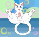 animal_genitalia anus balls blush bouncing_balls butt erection feral genitals leaning leaning_backward male masturbation paws penile penile_masturbation penile_spines penis rubbing sheath solo thick_thighs whiskers conditional_dnp pocketpaws sailor_moon_(series) artemis_(sailor_moon) domestic_cat felid feline felis mammal 2d_animation animated frame_by_frame short_playtime