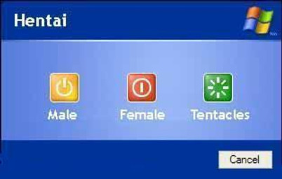 computer electronics female humor male not_furry tentacles text the_truth zero_pictured unknown_artist microsoft microsoft_windows windows_xp compression_artifacts digital_media_(artwork) english_text grandfathered_content low_res