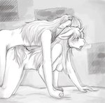 2022 anthro areola biped black_and_white bovid breasts butt caprine digital_drawing_(artwork) digital_media_(artwork) domestic_sheep duo equid equine female female_(lore) female_penetrated genitals goat greyscale hair hair_over_eyes hand_holding hi_res horn horse kay_(violentcicadas) kazu_(nephicide) male male/female male_(lore) male_penetrating male_penetrating_female mammal married married_couple monochrome mythological_creature mythological_equine mythology nipples nude open_mouth penetration pony sex sheep simple_background sketch tail unicorn vaginal vaginal_penetration valais_blacknose violentcicadas white_background