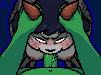anthro anthro_penetrated blowjob_face blush blushing_at_viewer blushing_profusely bodily_fluids cum cum_from_mouth cum_from_nose cum_in_mouth cum_in_nose cum_inside cum_on_face cum_on_penis cumshot ejaculation face_fucking female female_anthro female_penetrated genital_fluids genitals horn horn_grab irrumatio leaking_cum looking_at_viewer male male/female male_anthro male_penetrating male_penetrating_female oral oral_penetration orgasm penetration penile penile_penetration penis penis_in_mouth pixelated sex tail langui kayette 4:3 animated digital_media_(artwork) pixel_(artwork) pixel_animation