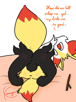age_difference animal_genitalia animal_penis anthro anthro_on_anthro anthro_penetrated anthro_penetrating anthro_penetrating_anthro anthrofied anus anvil_position balls bed black_body black_fur bodily_fluids butt cursive dipstick_tail duo facial_markings female female_anthro female_penetrated from_front_position fur furniture genital_fluids genitals head_markings humanoid_genitalia humanoid_vulva inner_ear_fluff larger_male legs_up male male/female male_anthro male_penetrating male_penetrating_female markings mating_press nude nude_anthro nude_female nude_male on_bed penetration penile penile_penetration penis penis_in_vagina pokemorph red_eyes red_inner_ear_fluff red_tail_tip sex simple_background size_difference smaller_female tail tail_markings talking_to_self text tuft vaginal vaginal_fluids vaginal_penetration vulva white_background white_body white_fur yellow_body yellow_ears yellow_fur yellow_tail young young_anthro young_female young_male young_on_young young_penetrated conditional_dnp xammyxx nintendo pokemon braixen fennekin generation_6_pokemon pokemon_(species) 2026 2d_animation 3:4 animated digital_media_(artwork) english_description english_text flipaclip_(artwork) frame_by_frame loop signature watermark brother_(lore) brother_and_sister_(lore) incest_(lore) sibling_(lore) sister_(lore)