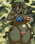 2017 4:5 4th_of_july american_flag american_flag_bikini anthro back_cannon bikini blue_eyes breasts cleavage clothed clothing female flag flag_bikini flag_clothing flag_print flag_swimwear gun hi_res holidays kloudmutt living_machine living_tank living_vehicle lucy_(disambiguation) m22_locust machine machine_gun print_bikini print_clothing print_swimwear ranged_weapon solo star swimwear tank two-piece_swimsuit united_states_of_america vehicle weapon