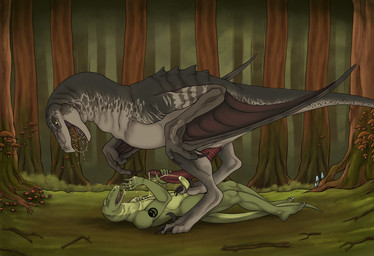 animal_genitalia animal_penis anthro anthro_on_feral bestiality bodily_fluids claws cum cum_on_chest cum_on_face cum_on_hand cum_on_self cum_string cumshot dripping duo ejaculation erection eyes_closed feet feral fingers foot_fetish foot_play footjob forest genital_fluids genitals half-closed_eyes hand_on_penis handjob humanoid_genitalia humanoid_penis interspecies larger_feral lying male male/male male_on_feral membrane_(anatomy) membranous_wings mutual_masturbation narrowed_eyes nude on_back open_mouth orgasm orgasm_face outside penile penis penis_between_toes plant questionable_consent saliva saliva_drip saliva_string scared scared_expression sex sickle_claw size_difference smaller_anthro tail tapering_penis teeth toe_claws toejob toes tongue tree wings hirofence jurassic_park jurassic_world universal_studios lewis_resmond dinosaur lizard mammal mutadon prehistoric_species reptile saurischian scalie theropod digital_media_(artwork) hi_res