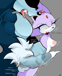 abdominal_bulge anthro areola big_breasts big_penis blue_body bodily_fluids breasts crying duo female female_penetrated from_behind_position fur genitals internal large_penetration larger_male male male/female male_penetrating male_penetrating_female nipples penetration penile penile_penetration penis purple_body purple_fur ridiculous_fit sex size_difference smaller_female smaller_penetrated spiked_penis spikes spikes_(anatomy) tears x-ray_view ramshadow sega sonic_the_hedgehog_(series) sonic_unleashed blaze_the_cat sonic_the_hedgehog sonic_the_werehog eulipotyphlan felid feline hedgehog mammal hi_res