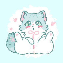 blush blush_lines bodily_fluids bow_knot cum female feral genital_fluids heart_symbol masturbation rolled_up_sleeves solo stylized yulinchen216 love_for_my_cutie minty_(love_for_my_cutie) domestic_cat felid feline felis mammal 1:1 hi_res