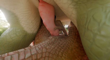 animal_genitalia cloaca erection extreme_size_difference fellatio female feral fingers genitals group male male/female male/male micro nude oral penile penis sandwiched sex size_difference tapering_penis trio hakhop european_mythology mythology green_dragon_(untied_verbeger) dragon human mammal mythological_creature mythological_scalie scalie western_dragon 2025 3d_(artwork) blender_(artwork) digital_media_(artwork) hi_res