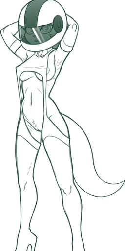 alternate_costume anthro areola areola_slip armor armpit_hair arms_bent armwear big_breasts big_eyes big_iris biped body_hair boots bottomless bottomless_anthro bottomless_female breasts clothed clothing crotch_tuft dark_hair elbow_gloves eyelashes female female_anthro footwear fur fur_tuft genitals glistening glistening_eyes gloves hair hands_behind_head handwear headgear helmet high_heeled_boots high_heels ineffective_clothing iris legwear looking_at_viewer nipple_outline pose pupils racing_helmet shoes short_hair skinny_female solo standing straight_legs sweater tail thigh_highs three-quarter_view topwear tuft turtleneck under_boob virgin_destroyer_sweater vulva wide_hips redout meme_clothing nickelodeon t.u.f.f._puppy kitty_katswell domestic_cat felid feline felis mammal 2024 black_and_white digital_drawing_(artwork) digital_media_(artwork) full-length_portrait hi_res meme monochrome portrait