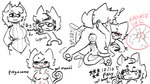 anthro anthro_on_anthro anthro_penetrated anthro_penetrating anthro_penetrating_anthro anus balls balls_deep blush bodily_fluids breasts butt clothed clothed_female clothing crossgender cum cum_in_pussy cum_inside duo eyewear eyewear_only facial_tuft female female_anthro female_penetrated from_front_position genital_fluids genitals gesture glasses glasses_only hand_gesture humor impregnation kiss_mark kissing looking_pleasured male male/female male_anthro male_penetrating male_penetrating_female mating_press mtf_crossgender nipples nude nude_anthro nude_female nude_male open_mouth ovum ovum_with_heart pawpads paws penetration penile penile_penetration penis penis_in_pussy pregnant pregnant_anthro pregnant_female pussy rating_scale sex simple_background smile sperm_cell star tail tail_gesture tail_heart tail_wrapped_around_body text thumbs_up tuft vaginal vaginal_penetration wearing_glasses white_background x-ray_view mistystakes aiko_(mistystakes) sam_(mistystakes) canid canine felid humanoid mammal 16:9 black_and_white english_text hi_res line_art monochrome multiple_images sketch spot_color widescreen