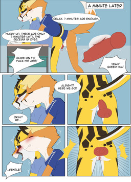 age_difference andromorph andromorph/male andromorph_penetrated animal_genitalia animal_penis anthro balls bent_over blonde_hair blue_clothing blue_eyes blush canine_genitalia canine_penis classroom clothing dialogue duo fur genitals hair inaccurate_knotting intersex intersex/male intersex_penetrated knot knotted_penis male male_penetrating male_penetrating_andromorph male_penetrating_intersex multicolored_body multicolored_fur older_penetrated orange_body orange_fur pawpads paws penetration penis profanity school sex tail text yellow_body yellow_fur young young_on_young young_penetrated steel_cat steel_cat_(character) tycloud canid canine domestic_cat felid feline felis fox mammal absurd_res comic english_text hi_res