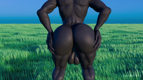 anthro back_muscles backsack balls big_butt butt butt_focus day digitigrade genitals grass grey_body grey_skin hand_on_butt hip_sway male outside plant presenting presenting_hindquarters rear_view sky solo wide_hips loreofrats halo_(series) microsoft xbox_game_studios alien sangheili 16:9 3d_(artwork) 3d_animation 4k absurd_res animated digital_media_(artwork) hi_res high_framerate huge_filesize no_sound short_playtime video widescreen