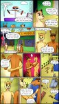 adolescent amusement_park anthro casual_nudity dialogue female group male male/male nude nudist text young confusedraven dave_(confusedraven) jay_(confusedraven) sam_(confusedraven) canid canine canis cheetah domestic_dog equid equine felid feline horse mammal 4:7 absurd_res comic english_text hi_res