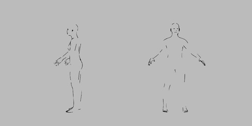 feral feral_to_human feral_transformation human_to_feral logo makehuman rotating solo species_transformation transformation jaldmic bovid bovine canid canine canis cattle domestic_dog equid equine felid horse human hybrid lion mammal pantherine 2:1 3d_(artwork) animated black_and_white blender_(artwork) digital_media_(artwork) long_playtime monochrome no_sound turntable_(animation) video