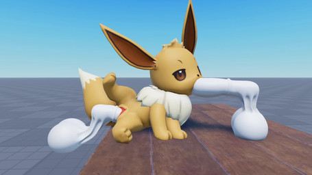 bedroom_eyes bestiality big_penis brown_body brown_eyes brown_fur chest_tuft dipstick_tail disembodied_penis fellatio female female_penetrated feral feral_penetrated fur furniture genitals group head_tuft humanoid_genitalia humanoid_genitalia_on_feral humanoid_penis humanoid_vulva humanoid_vulva_on_feral lying lying_on_table male markings multiple_angles narrowed_eyes on_side oral penetration penile penile_penetration penis penis_in_mouth penis_in_vagina seductive sex spitroast table tail tail_markings tail_motion tailwag trio tuft vaginal vaginal_penetration vulva blox_noodle nintendo pokemon roblox eevee generation_1_pokemon pokemon_(species) 16:9 2025 3d_(artwork) 3d_animation animated digital_media_(artwork) hi_res loop short_playtime webm widescreen