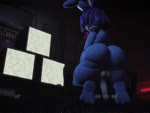 anthro arched_back balls big_butt blue_body blue_fur blue_hair bow_tie butt female femboy fur genitals hair hair_in_face looking_back machine male nude penis pink_body pink_fur pink_hair shaking_butt smile smug solo thick_thighs wide_hips rednewth five_nights_at_freddy's scottgames sister_location bonnet_(fnafsl) bonnie_(fnaf) puppet_bonnie_(fnafsl) animatronic humanoid lagomorph leporid mammal rabbit robot 3d_(artwork) 3d_animation 4:3 animated digital_media_(artwork) hi_res high_framerate short_playtime sound webm