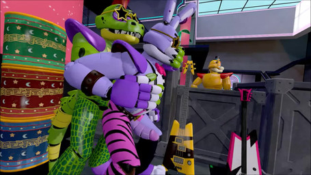 anal anal_penetration anthro anthro_on_anthro anthro_penetrated anthro_penetrating anthro_penetrating_anthro backsack balls bass_guitar bouncing_balls bouncing_penis clothed clothing covering covering_mouth duo electric_guitar enhibitionism erection eyewear eyewear_only from_behind_position genitals glasses glasses_only green_body guitar hand_on_mouth hat headgear headwear inside machine male male/male male_penetrated male_penetrating male_penetrating_male musical_instrument non-mammal_balls nude orange_body penetration penile penile_penetration penis penis_in_ass plucked_string_instrument public public_nudity public_sex purple_body sex shoulder_pads stealth_sex string_instrument sunglasses suspenders tail topless wearing_glasses charzcavern five_nights_at_freddy's five_nights_at_freddy's:_security_breach scottgames steel_wool_studios fanmade_design_glamrock_bonnie glamrock_bonnie_(fnaf) glamrock_freddy montgomery_gator alligator alligatorid animatronic bear crocodilian lagomorph leporid mammal rabbit reptile robot scalie 16:9 2022 3d_(artwork) 3d_animation animated digital_media_(artwork) hi_res long_playtime no_sound source_filmmaker_(artwork) webm widescreen