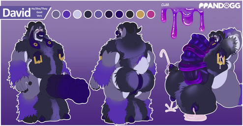 animal_genitalia animal_penis anthro anus arm_hair armpit_hair armpit_musk autofellatio backsack ball_tuft balls belly belly_hair big_anus big_balls big_belly big_butt big_nipples big_penis big_sheath bodily_fluids body_hair butt chest_hair cloven_hooves colored_cum cum ear_piercing equine_genitalia equine_penis erection eyewear fangs flared_penis floppy_ears gauged_ear genital_fluids genitals glasses hairy hand_behind_head happy_trail hooves horn huge_anus huge_balls huge_penis huge_sheath hyper hyper_balls hyper_genitalia hyper_penis intersex lactating leg_hair long_ears long_tongue looking_at_viewer male male_lactation maleherm masturbation medial_ring moobs musk nipple_piercing nipple_ring nipples oral oral_masturbation overweight overweight_intersex overweight_male overweight_maleherm penile penile_masturbation penis piercing pronouns puffy_anus purple_body purple_cum raised_arm red_eyes ring_piercing saggy_balls scut_tail sheath short_tail simple_background smile solo standing tail teats teeth text tongue tuft udder_balls udders unusual_bodily_fluids unusual_cum unusual_genital_fluids vulva ppandogg david_greenwood bovid caprine goat mammal english_text hi_res model_sheet nonbinary_(lore)