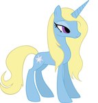 artis_devilenvy blue_body fanfiction female feral hair horn long_hair noruu~e purple_eyes simple_background solo hasbro my_little_pony mythology fan_character equid equine horse mammal mythological_creature mythological_equine pony unicorn