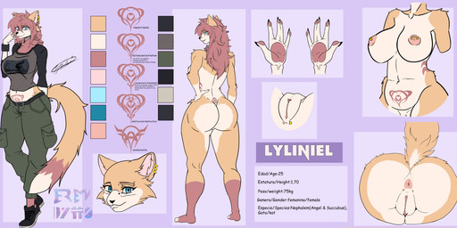anatomy anthro anus areola bald_crotch barbell_piercing belly big_breasts big_butt big_tail big_vulva black_clothing black_nails blue_eyes bottomwear breasts bridge_piercing butt butt_focus butt_shot clitoral_hood clitoral_hood_piercing clitoris clitoris_piercing close-up clothed clothing color_swatch colored_nails comparison curvy_figure diagram ear_piercing eyebrow_piercing eyelashes facial_piercing female fingerpads fur genital_close-up genital_focus genital_piercing genital_shot genitals grey_clothing grey_shirt grey_topwear guiche_piercing hair hair_color handpaw hch_piercing information innie_vulva lip_piercing long_eyelashes long_sleeve_shirt magical_tattoo markings measurements monroe_piercing multicolored_body multicolored_clothing multicolored_fur multicolored_markings multiple_angles multiple_piercings multiple_poses nails navel navel_piercing nipple_piercing nipples no_underwear nose_piercing nude nude_anthro nude_female off/on orange_body pants pawpads paws piercing pink_anus pink_areola pink_body pink_clitoris pink_nipples pink_skin plump_vulva pose potbelly presenting presenting_anus presenting_vulva pubic_tattoo rear_view red_hair red_stripes ring_piercing shirt shirt_logo slightly_chubby slightly_chubby_anthro slightly_chubby_female solo standing stripes tail tattoo text thick_thighs three-quarter_view topwear tuft vch_piercing voluptuous voluptuous_anthro voluptuous_female vulva vulva_close-up vulva_focus vulva_piercing vulva_shot wide_hips womb_tattoo jeremy_dytto linkin_park lyliniel_(jeremy_dytto) angel demon domestic_cat felid feline felis hybrid mammal nephalem succubus absurd_res character_name english_text full-length_portrait hi_res model_sheet portrait spanish_description spanish_text species_name three-quarter_portrait