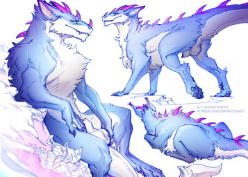 animal_genitalia balls blue_body blue_fur butt chest_tuft claws countershading digitigrade fangs feral finger_claws fur genitals horn male multicolored_body multicolored_fur pawpads paws penis penis_tip quadruped sheath snout solo tail teeth toe_claws tuft white_body white_fur ket-dawnatsunset mythology dragon furred_dragon furred_scalie mythological_creature mythological_scalie scalie hi_res shaded